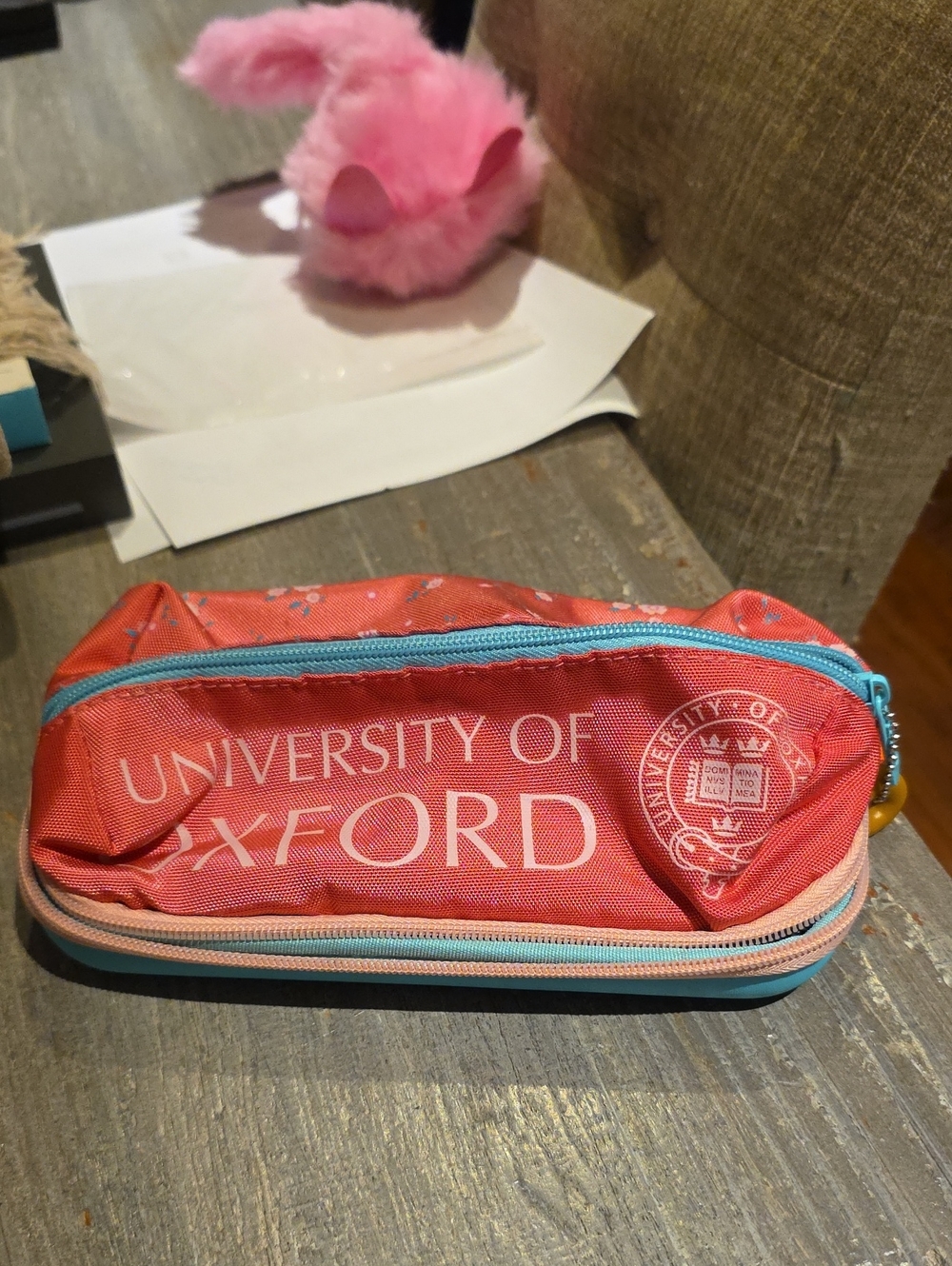 Pink Zip Pouch